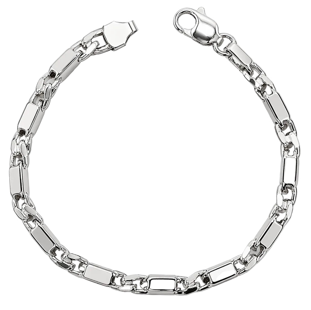 Bracciale Bar Link in Argento 925