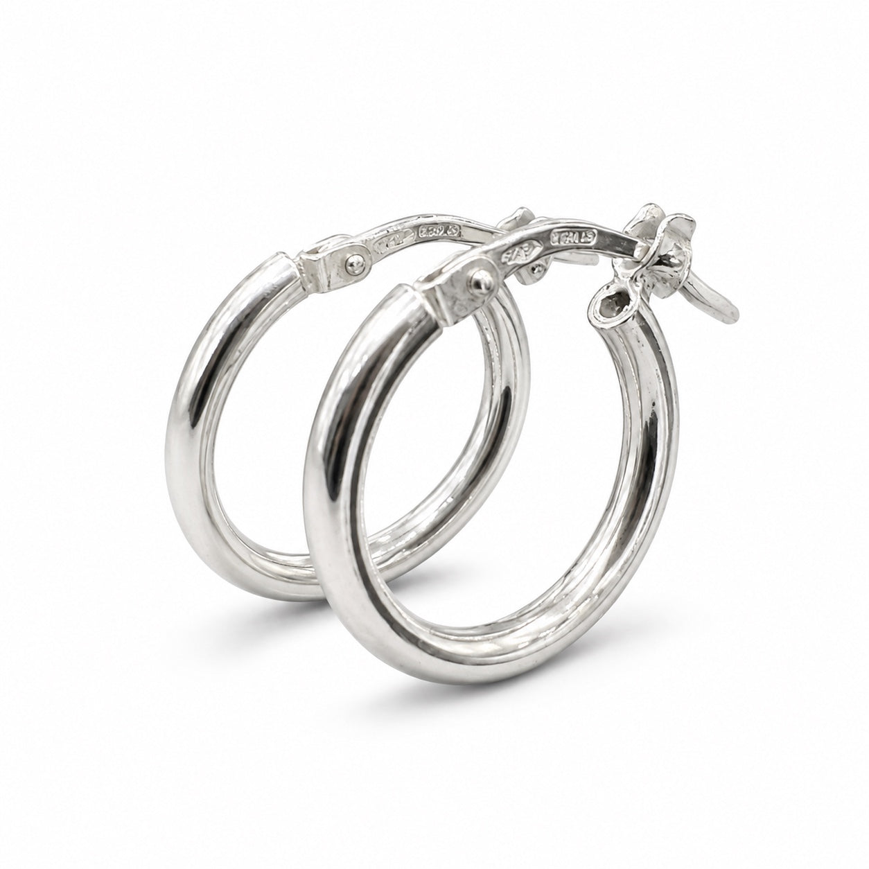 Orecchini Cerchi in Argento 925 GROA18