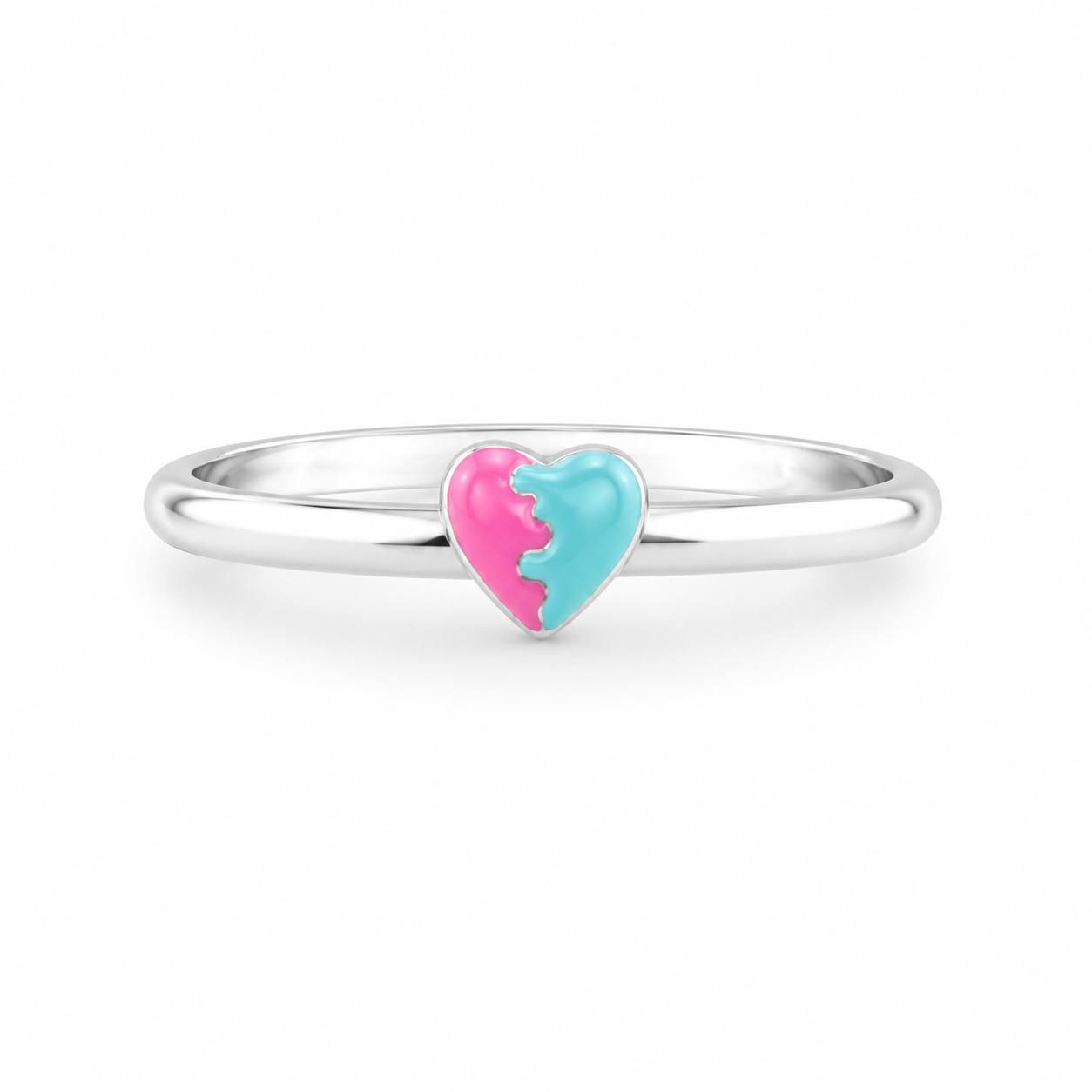 Anello Cuore Da Bambina