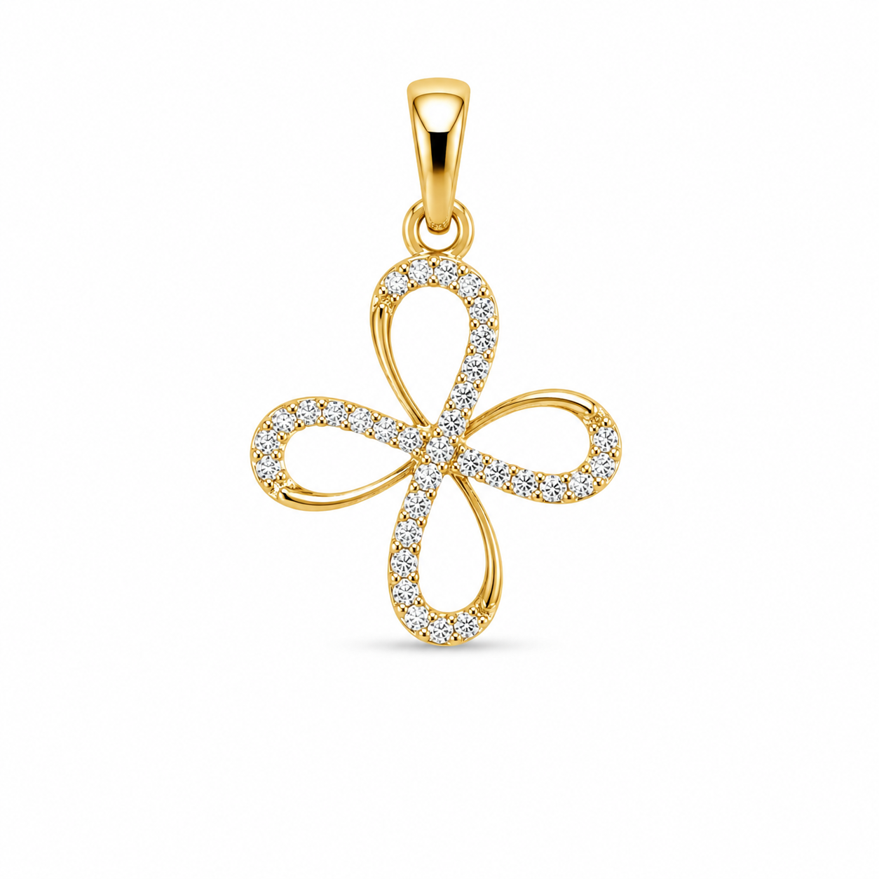 Ciondolo Croce in Oro 18k GRC47