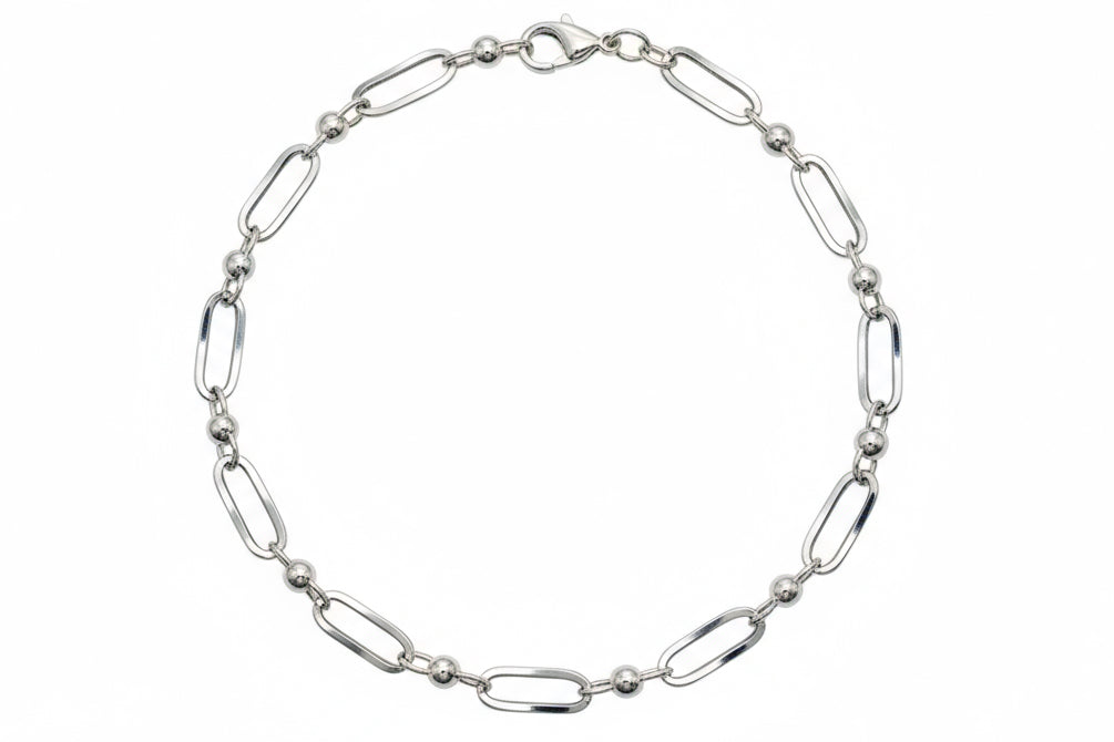 Bracciale in Oro Bianco 18K