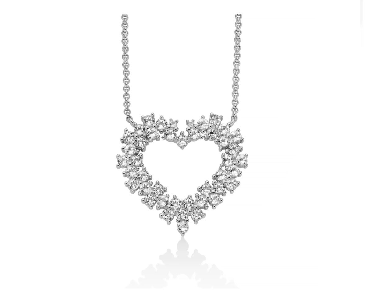 Miluna Collana Unica Neve CLD5097