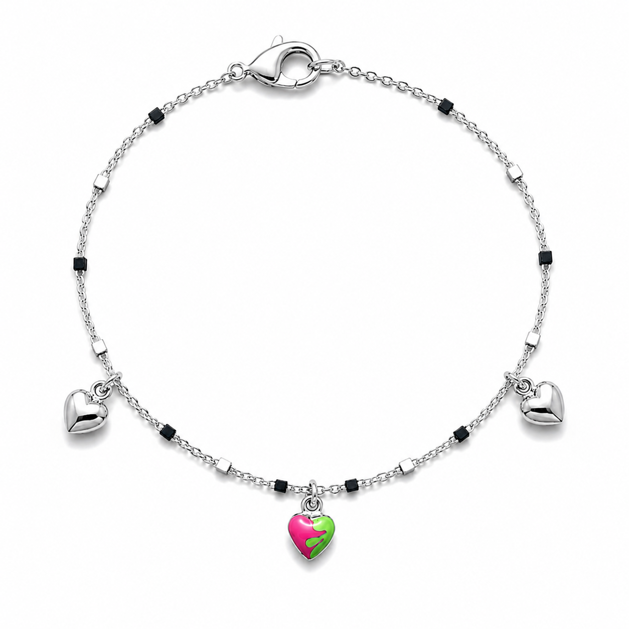Bracciale Argento 925 Cuori