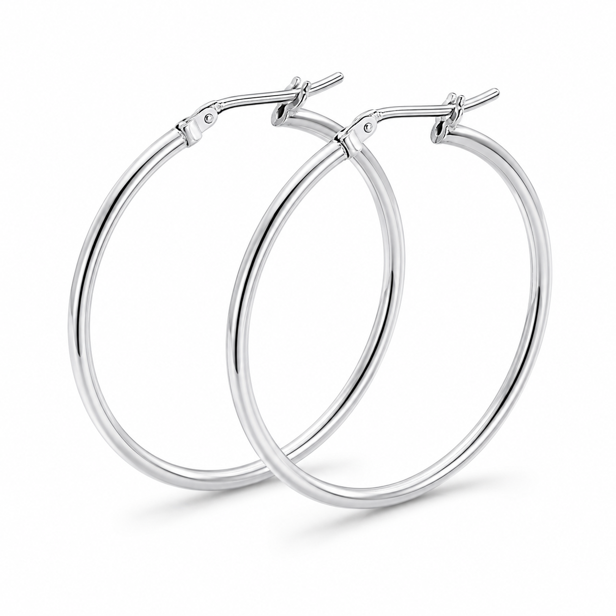 Orecchini Cerchi in Argento 925 GROA22