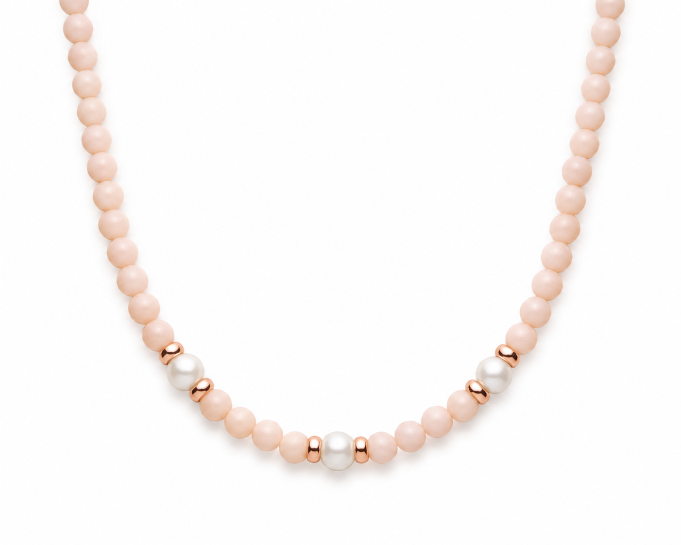 Miluna Collana Giada e Perle PCL6527