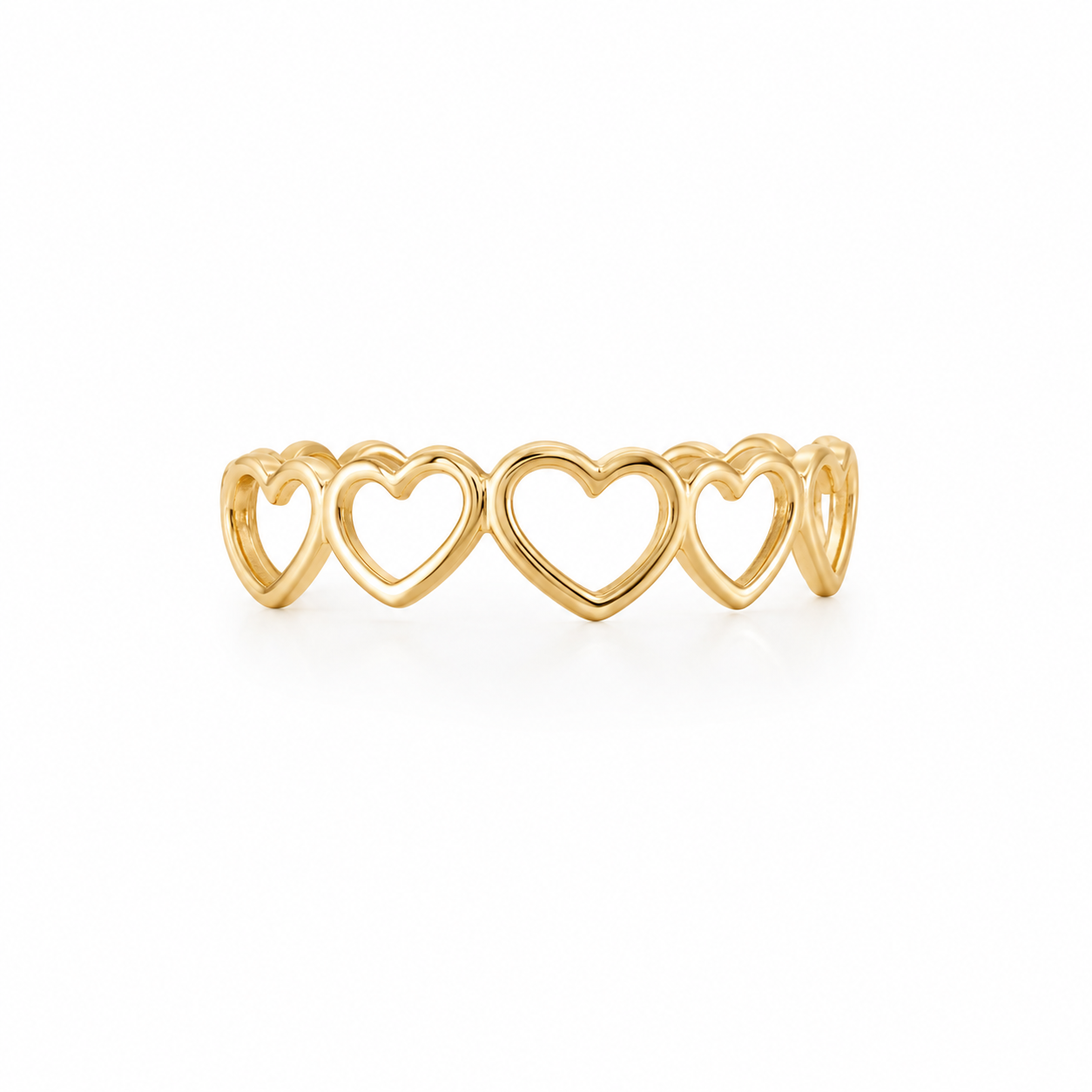 Anello Cuori in Oro 18k GRAB19