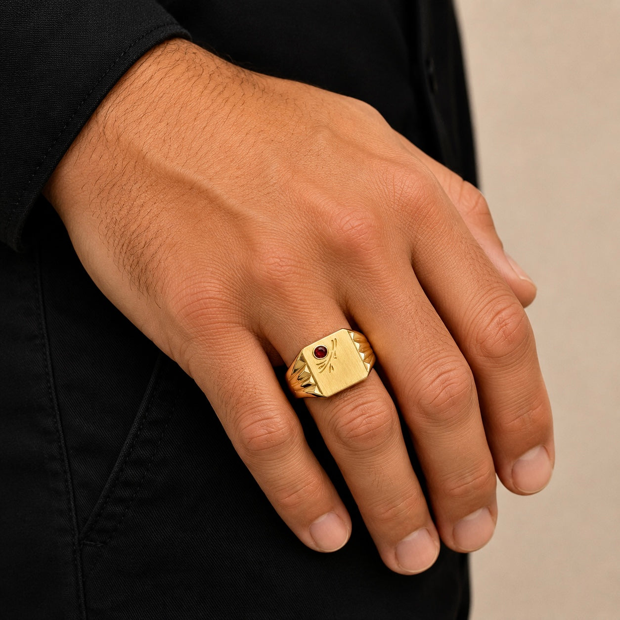 Anello Chevalier In Oro 18K GRAU07
