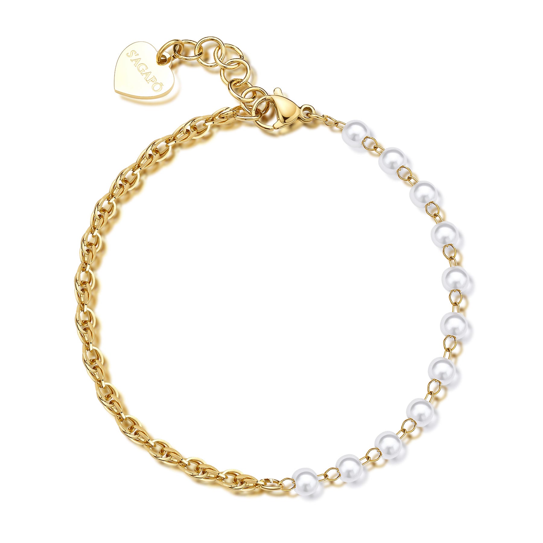 S’Agapõ Bracciale Chunky SHK68