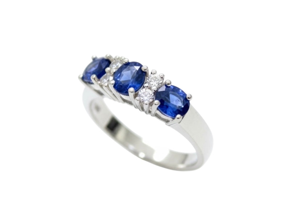 Mirco Visconti Anello Zaffiro e Brillanti