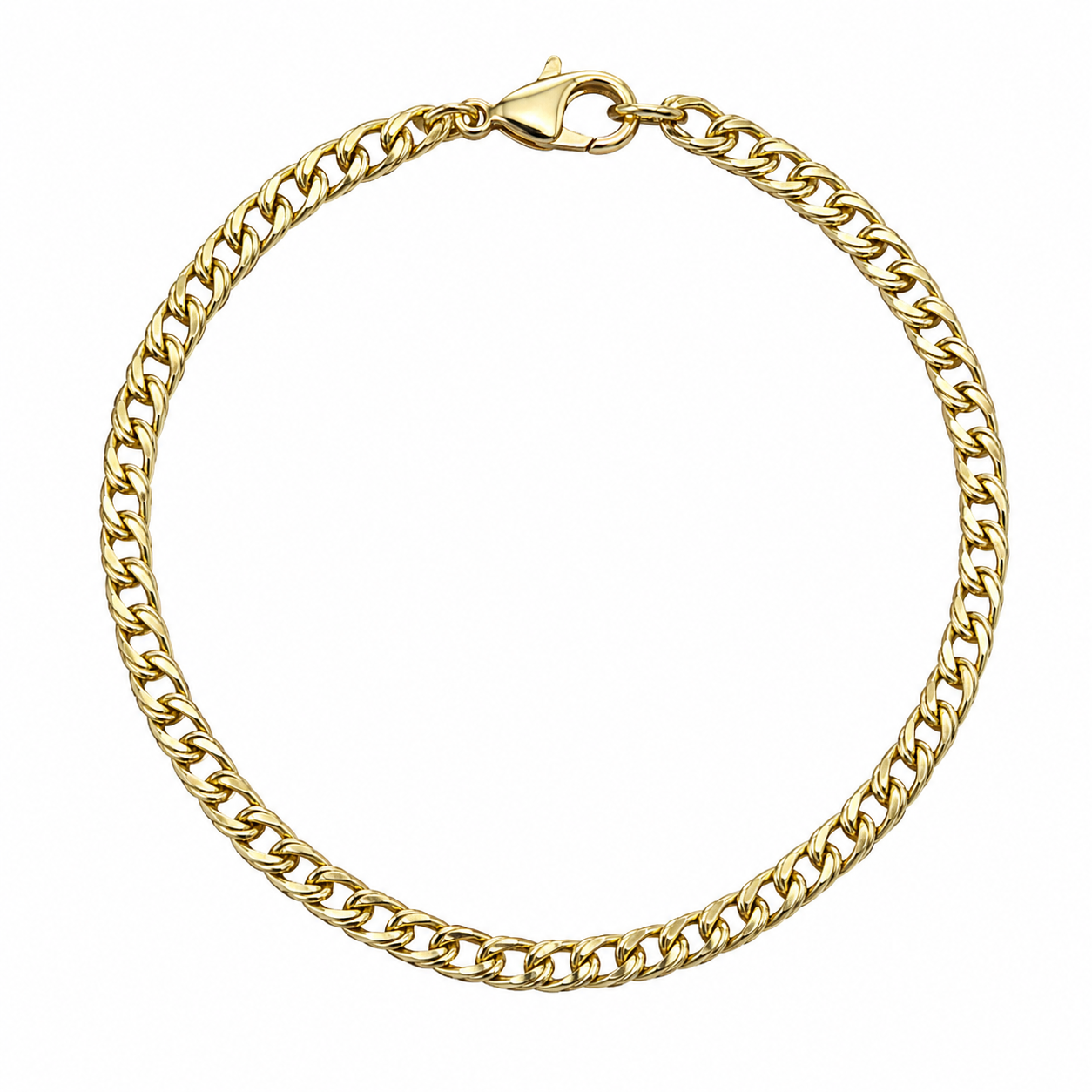 Bracciale Groumette in Oro Giallo 18k