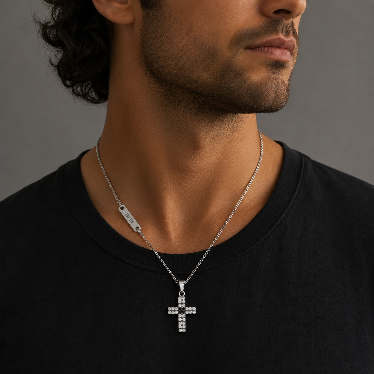 4US Paciotti Collana Croce 4UCL6971