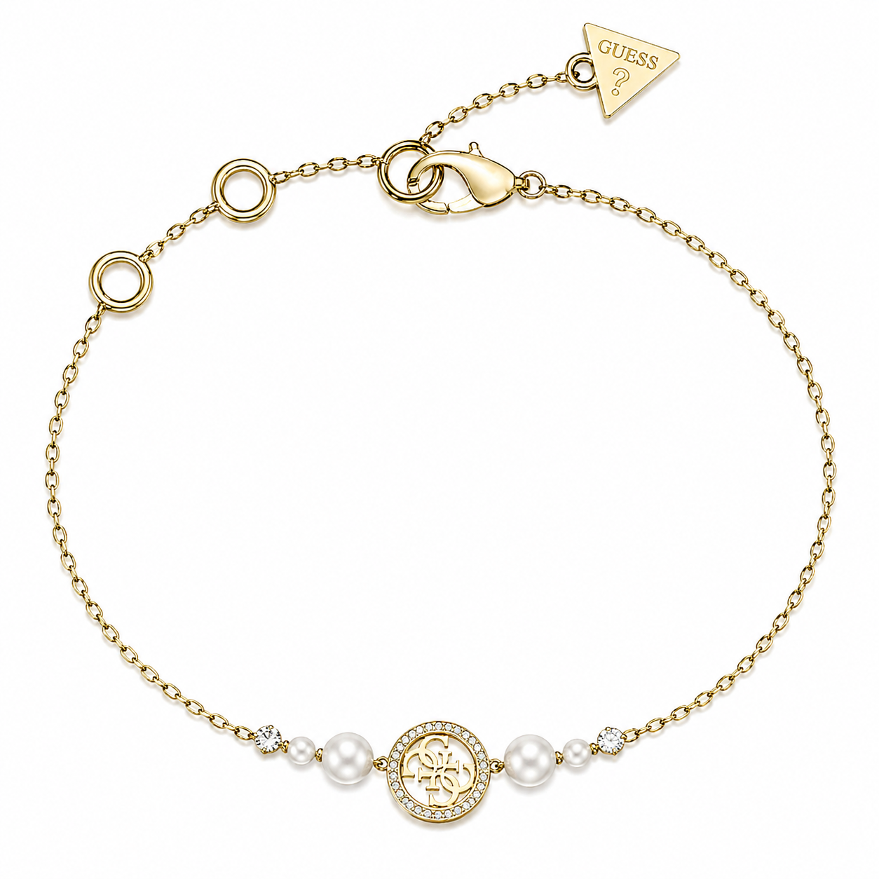 Guess Bracciale Tiny Pearly JUBB05516JWYGS