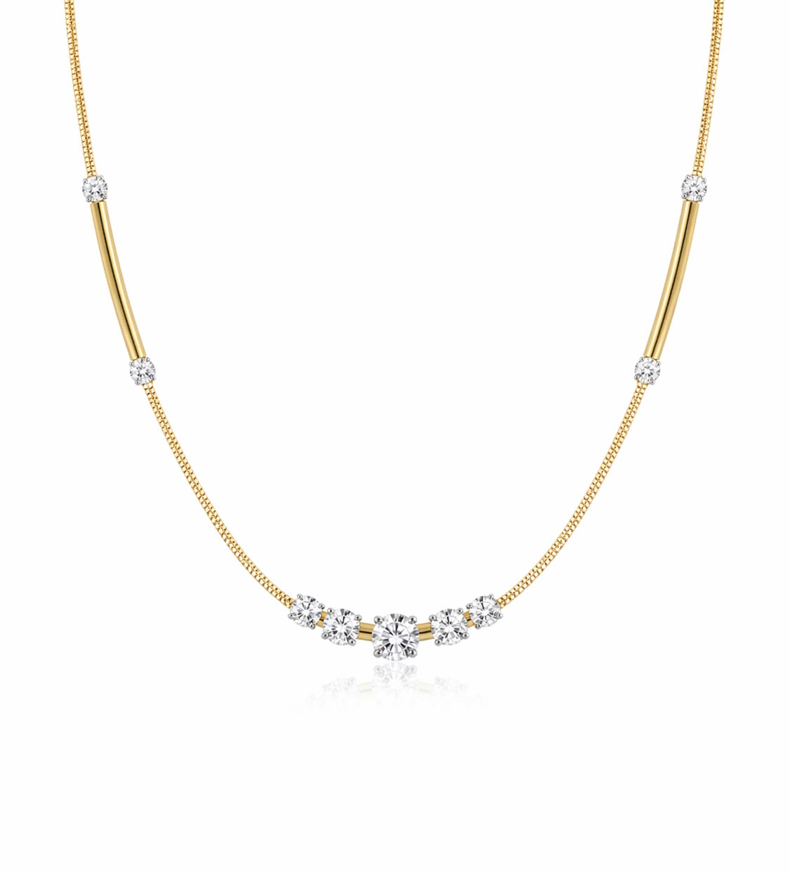 Guess Collana Sunburst JUBN01399JWYGT/U