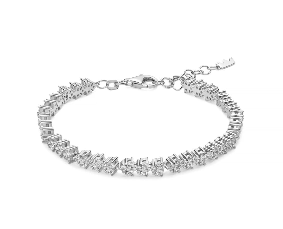 Miluna Bracciale Unica Neve BRD1196