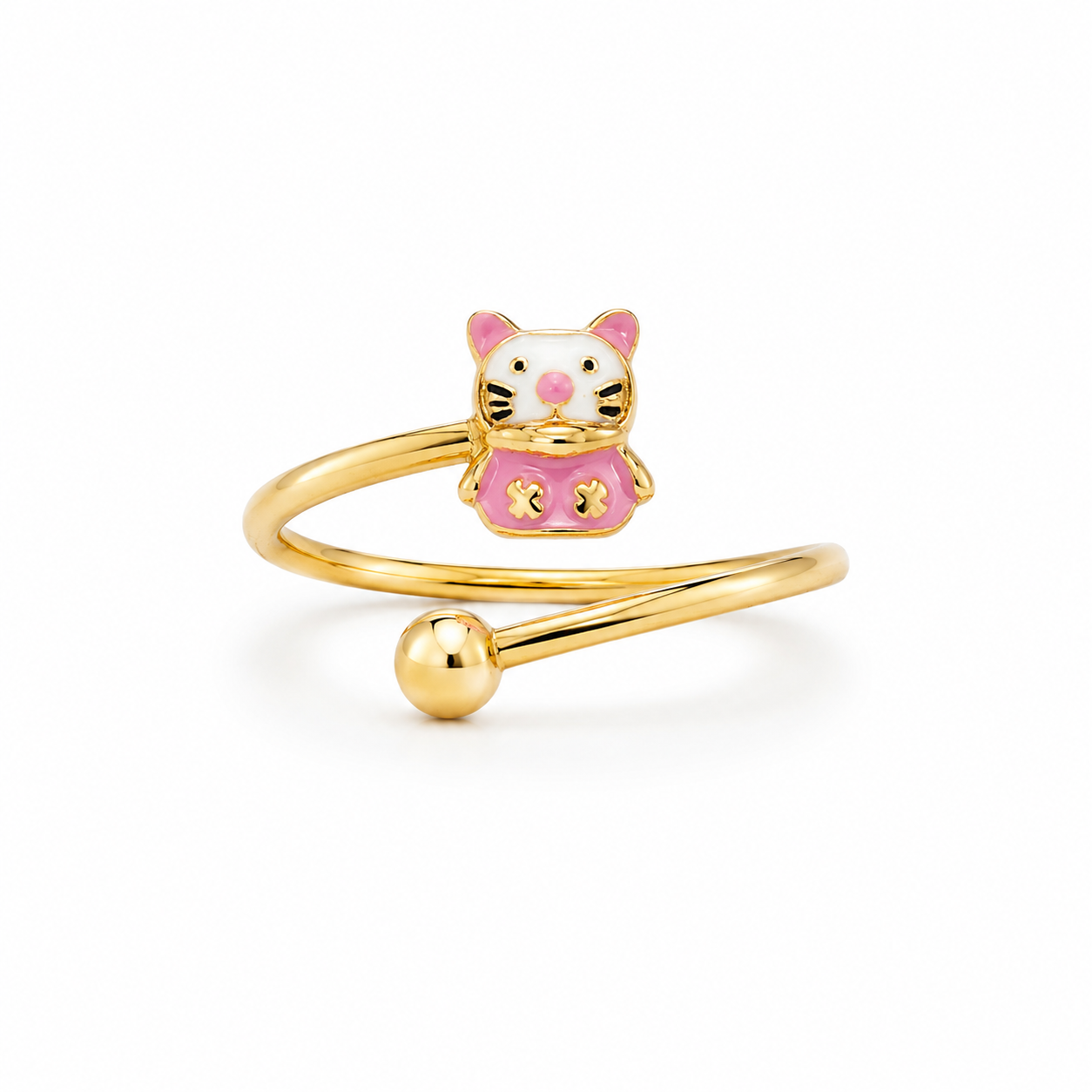 Anello Gattino in Oro 18k GRAB17