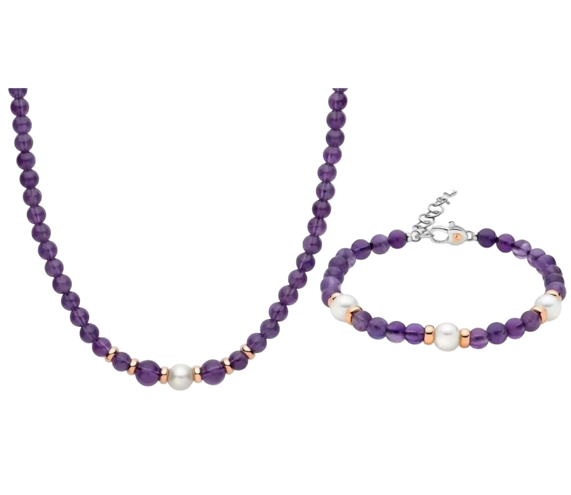 Set Miluna Collana e Bracciale PCL6524 + PBR3554