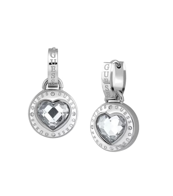 Guess Orecchini Rolling Hearts JUBE03351JWRHT/U