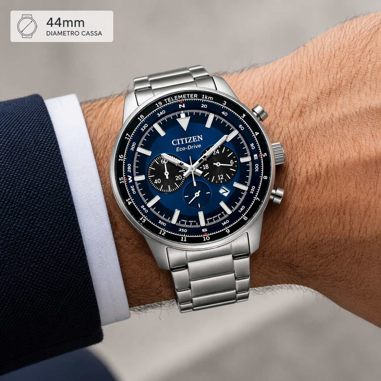 Orologio Citizen Aviator Crono CA4500-91L