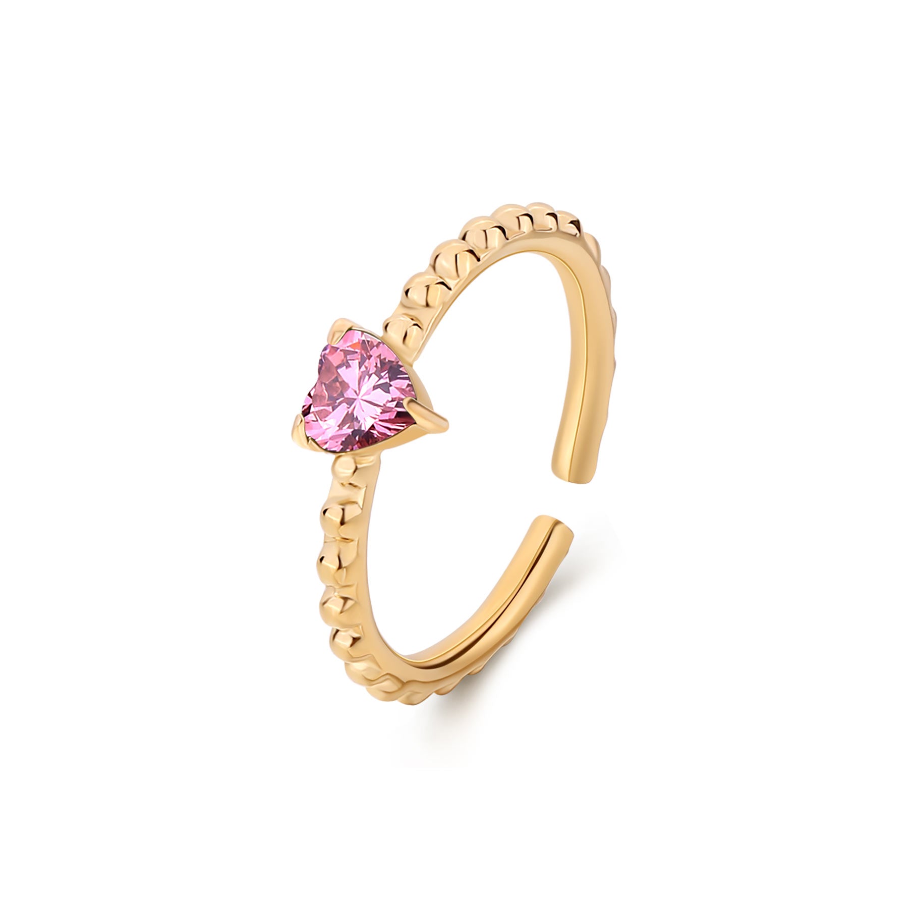 S’Agapõ Anello Dazzly Cuore SDZ129