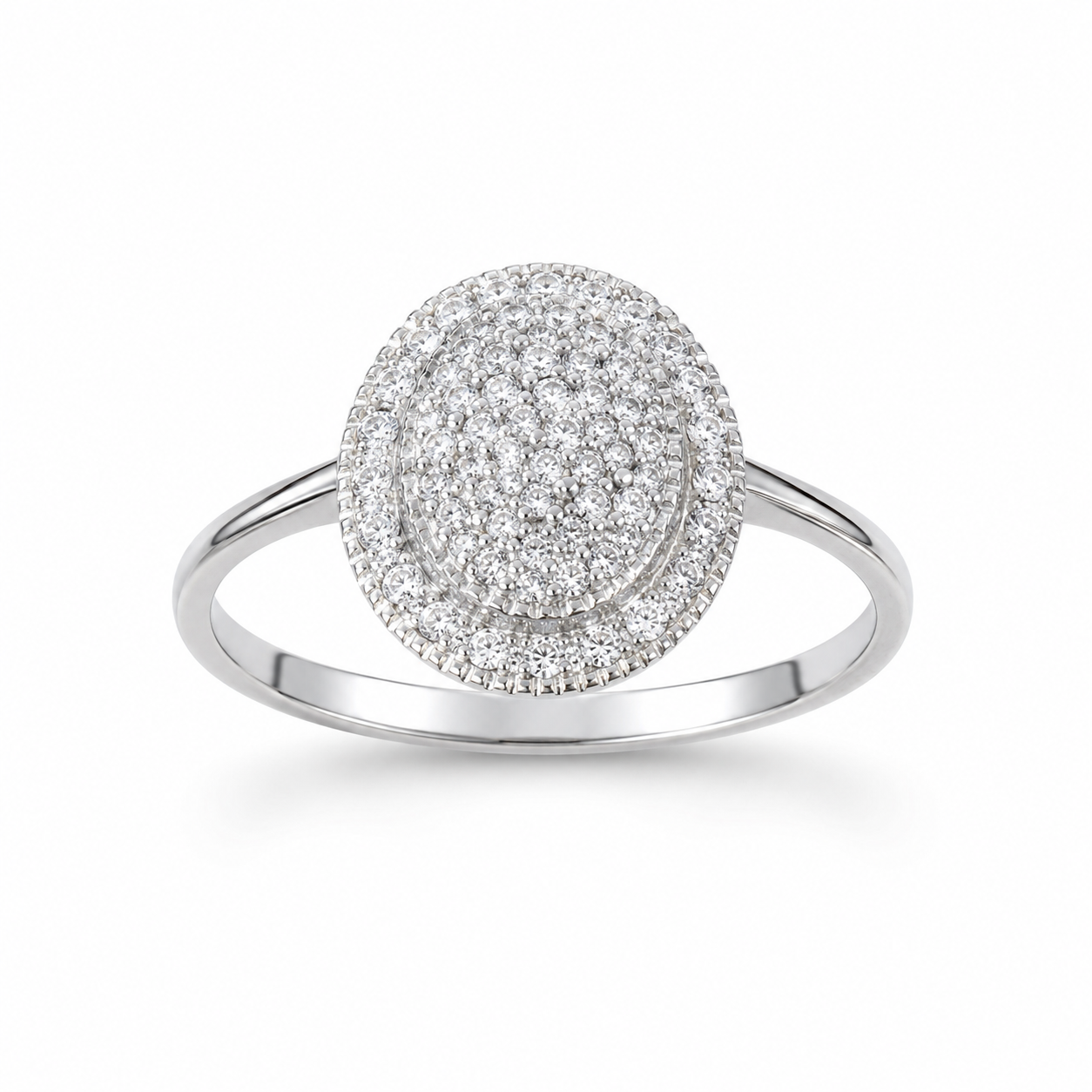 Anello Pavè in Oro 18k GRAD37