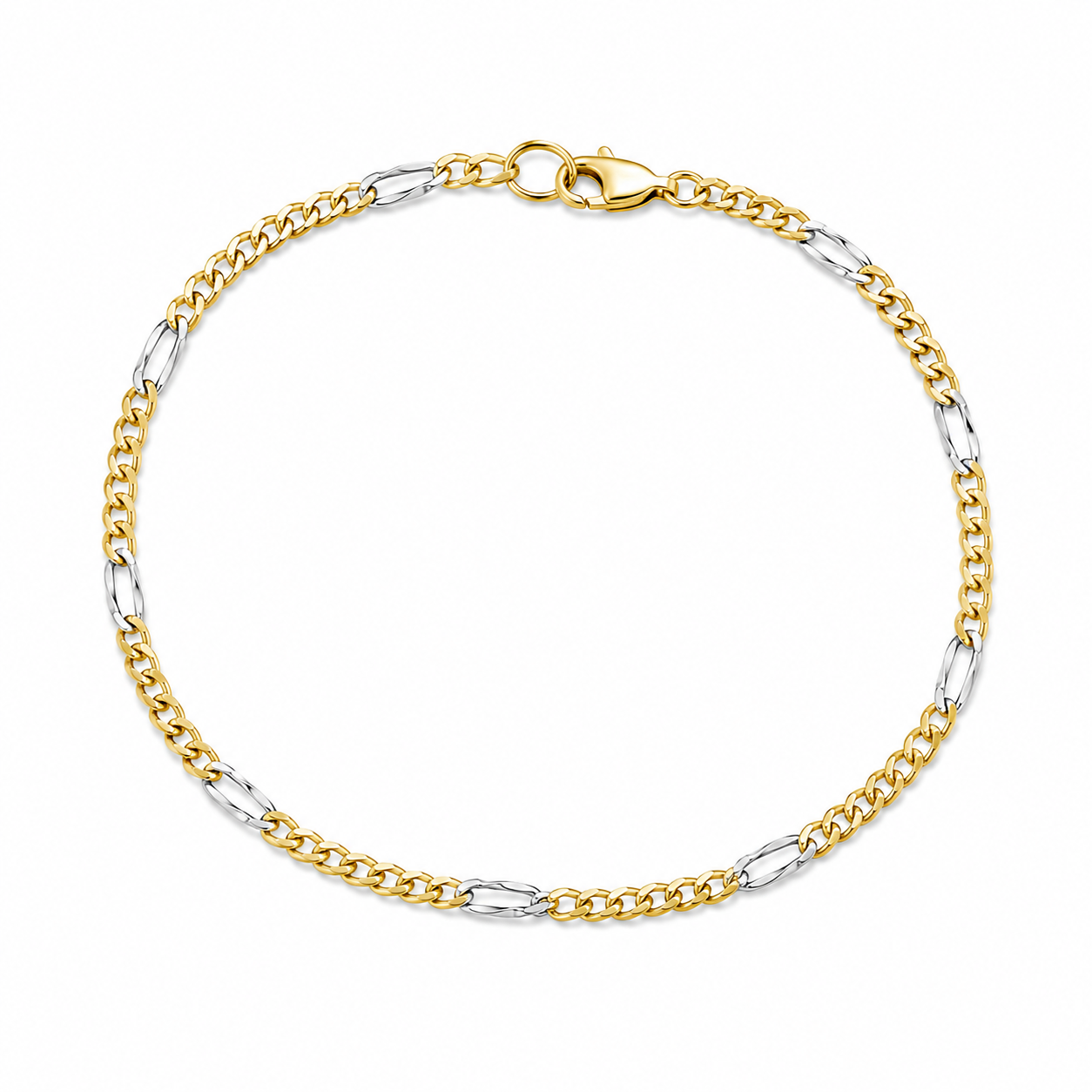 Bracciale Bicolore In Oro 18K