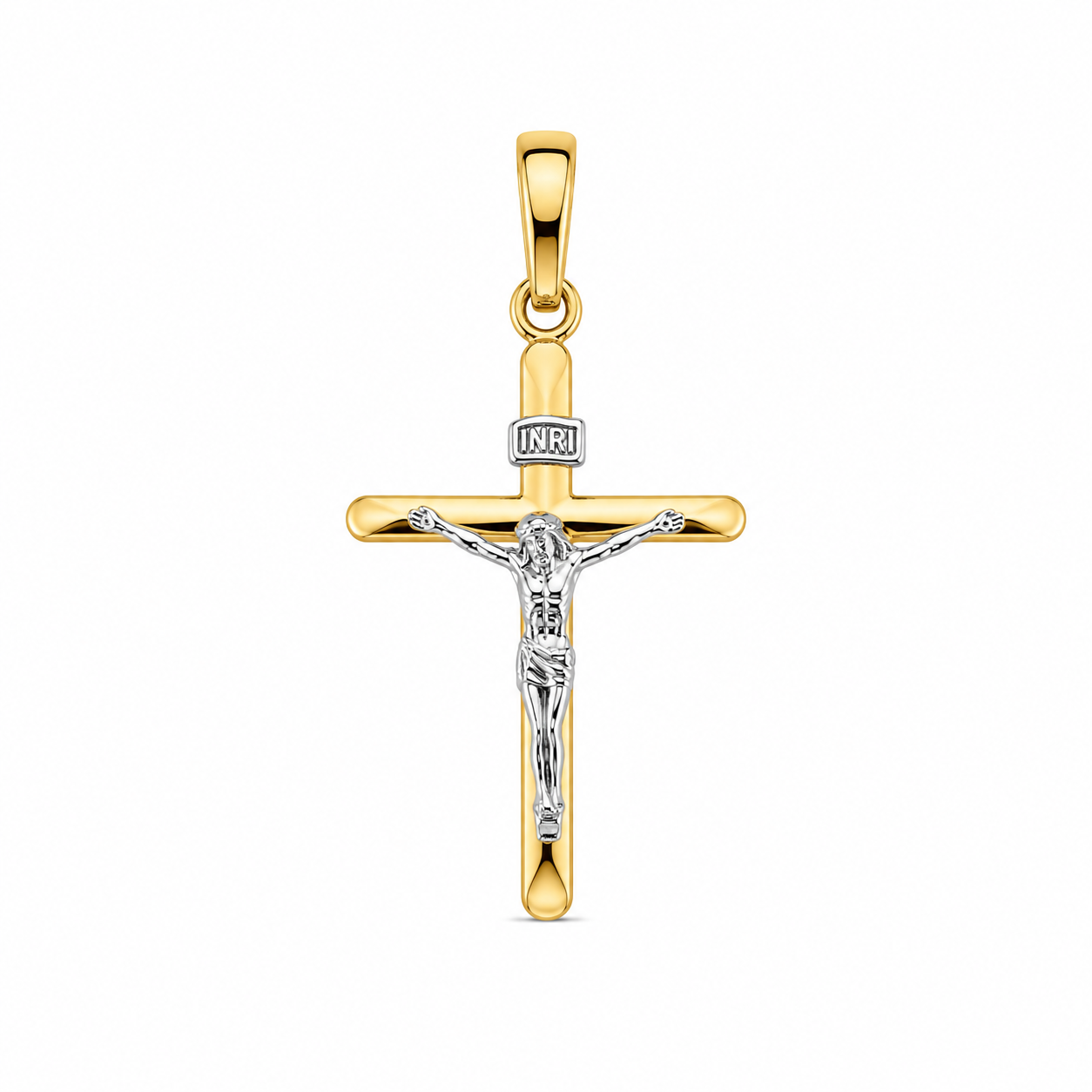 Ciondolo Croce in Oro 18k GRC28