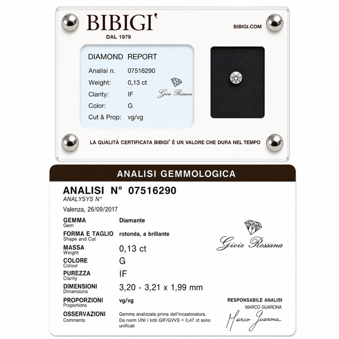 Bibigì Diamante Blister 07516290
