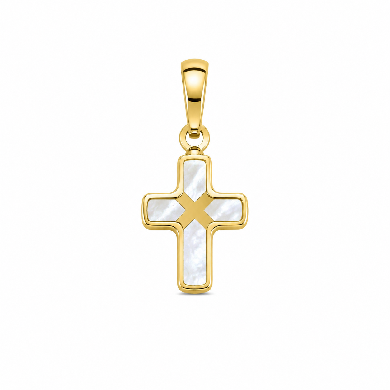 Ciondolo Croce in Oro 18k GRC32