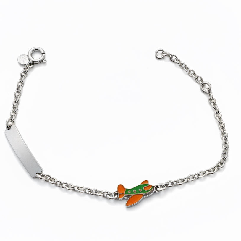 Bracciale Argento 925 Aereo