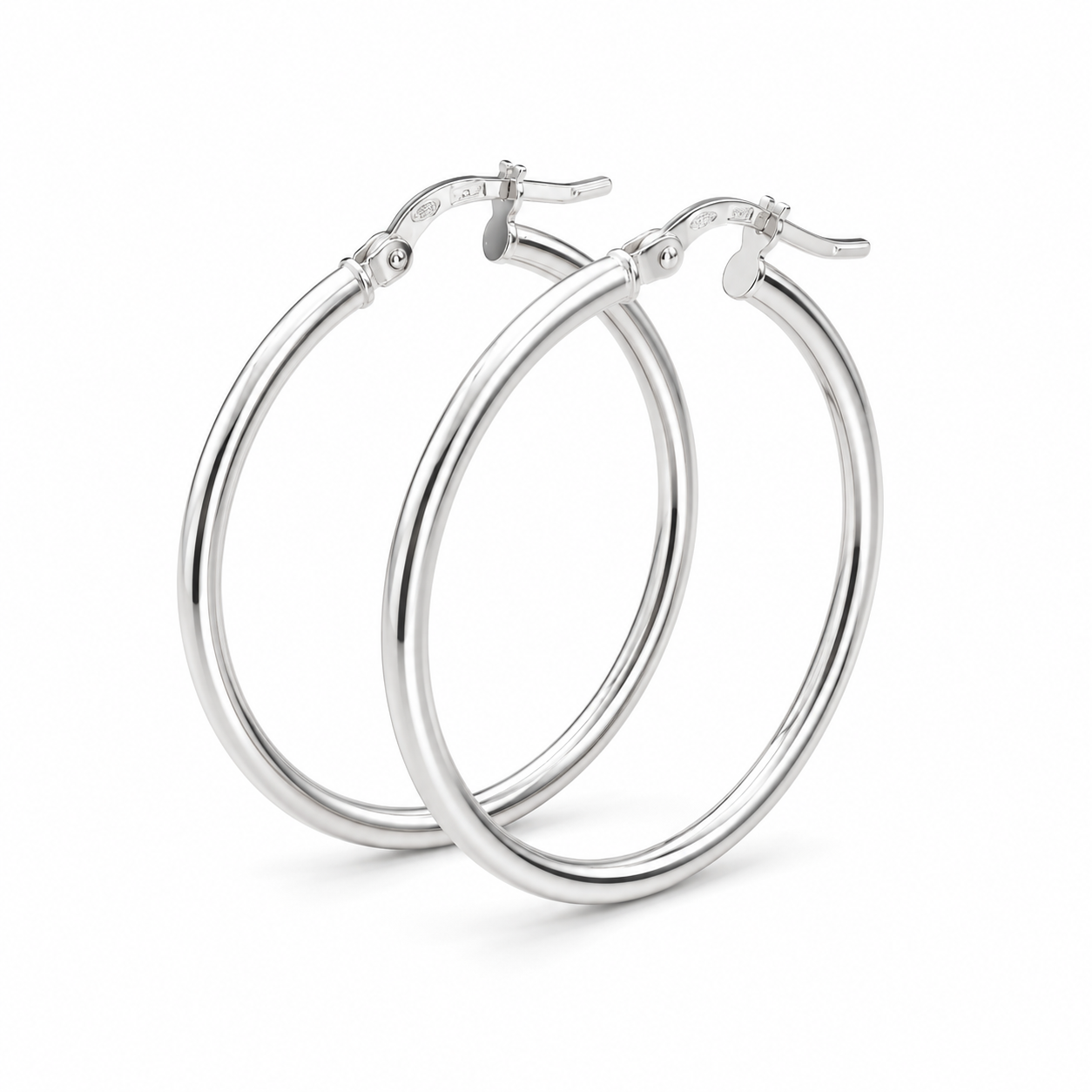 Orecchini Cerchi in Argento 925 GROA19
