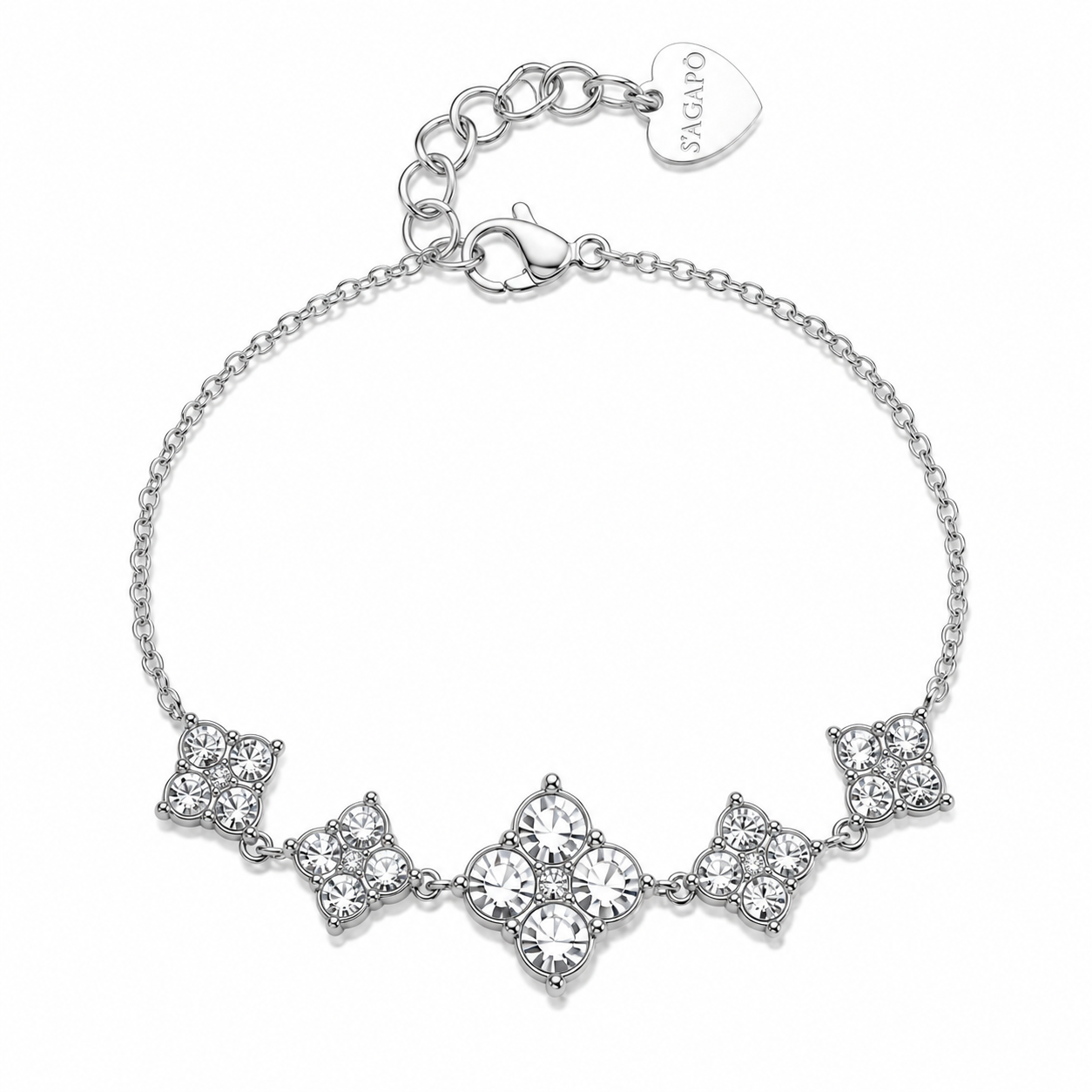 S’Agapõ Bracciale Gleam SLA16