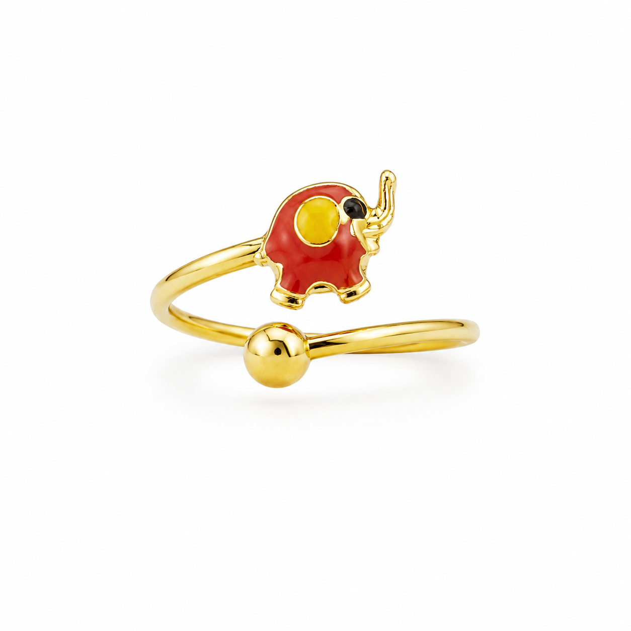 Anello Elefantino In Oro 18K GRBA15