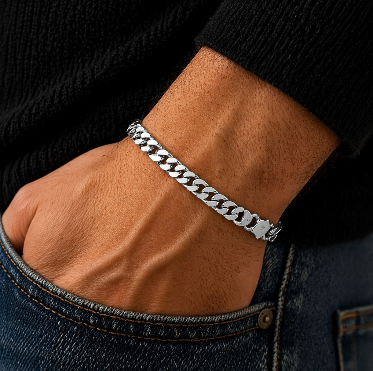 Bracciale Groumette in Argento 925