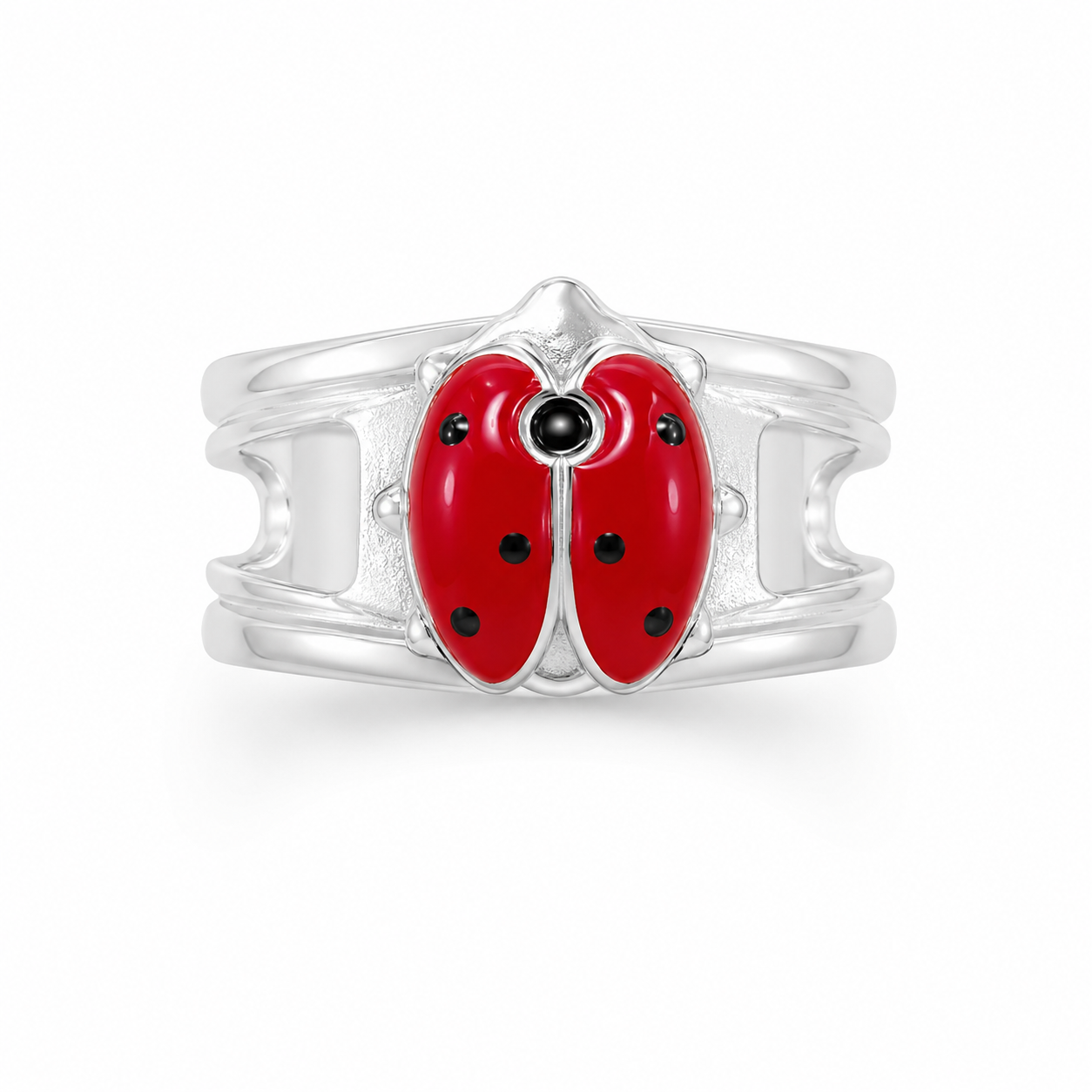 Anello Coccinella Da Bambina