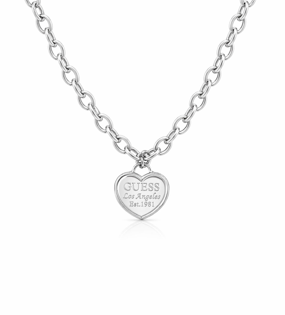 Guess Collana Cuore Only UBN28014