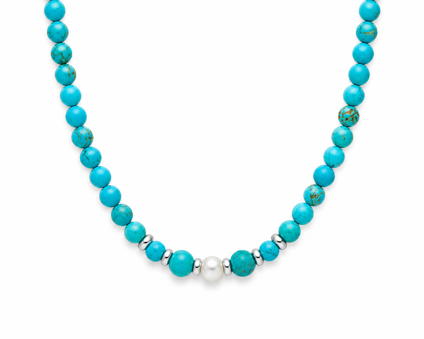 Miluna Collana in Aulite e Perla PCL6521