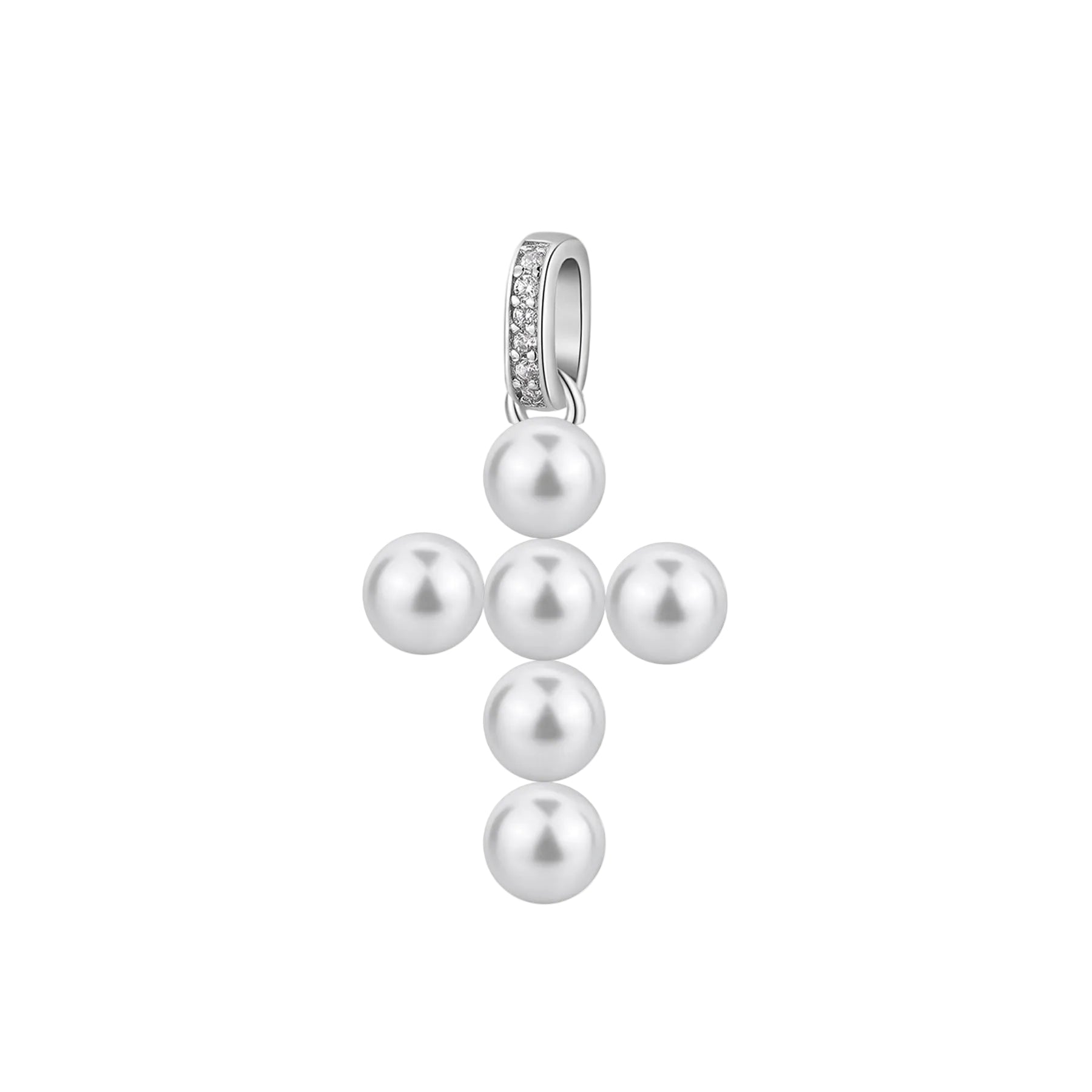 Brosway Fancy Charm Croce di Perle FIW134
