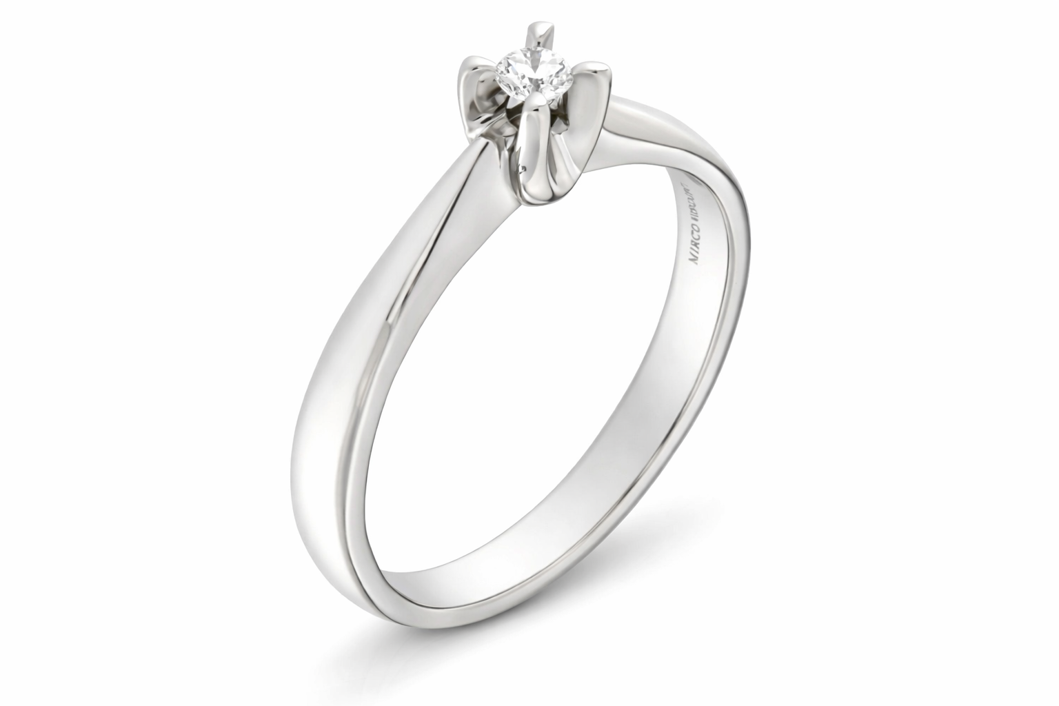 Mirco Visconti Anello Solitario AL27/40