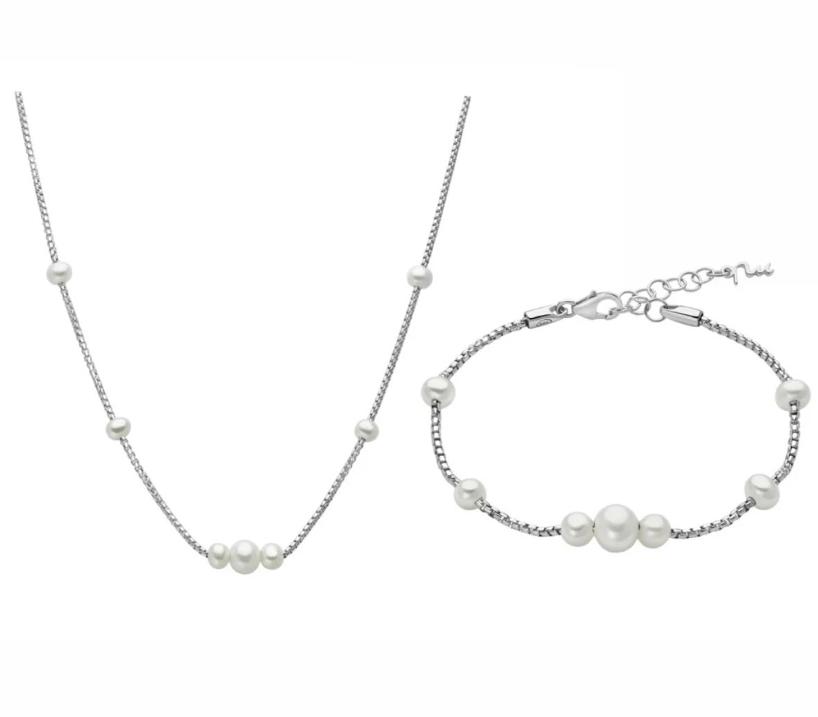 Set Miluna Collana e Bracciale PCL6627 + PBR3610