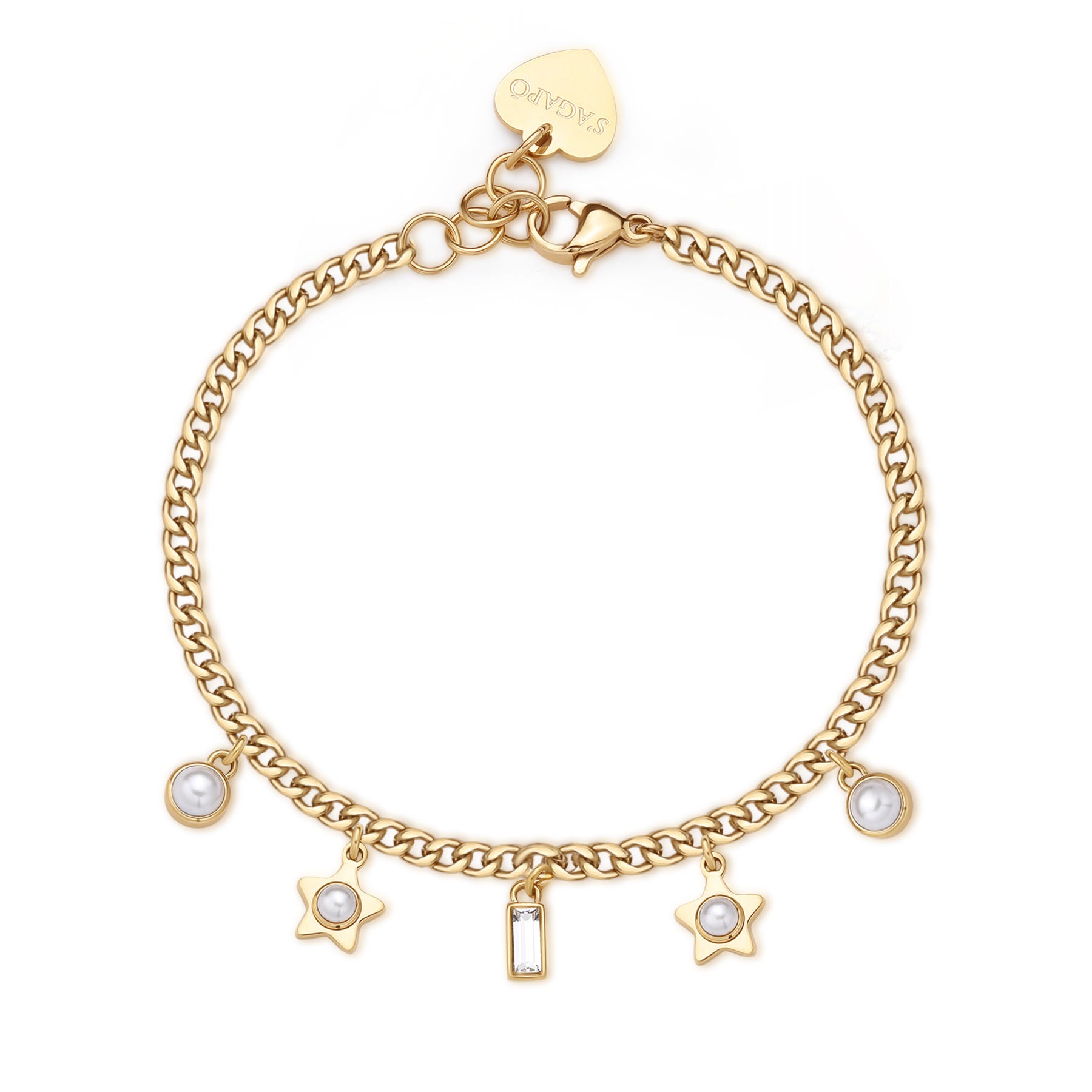 S’Agapõ Bracciale Message SSG33