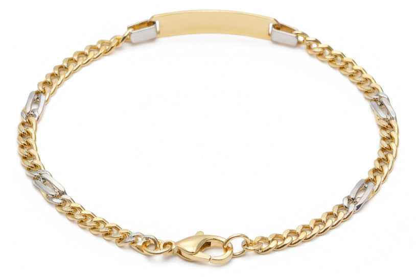 Bracciale Bi-colore in oro 18k