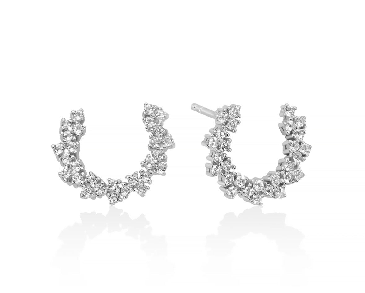 Miluna Orecchini Unica Neve ERD3215