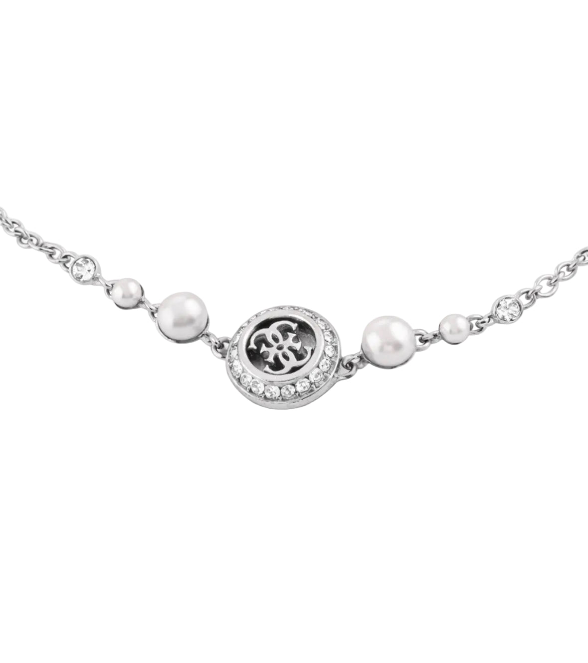 Guess Collana Tiny Pearly JUBN05519JWRH