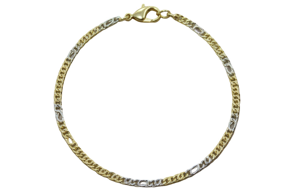 Bracciale Bi-Colore in Oro 18k