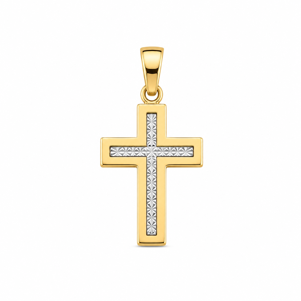Ciondolo Croce in Oro 18k GRC29
