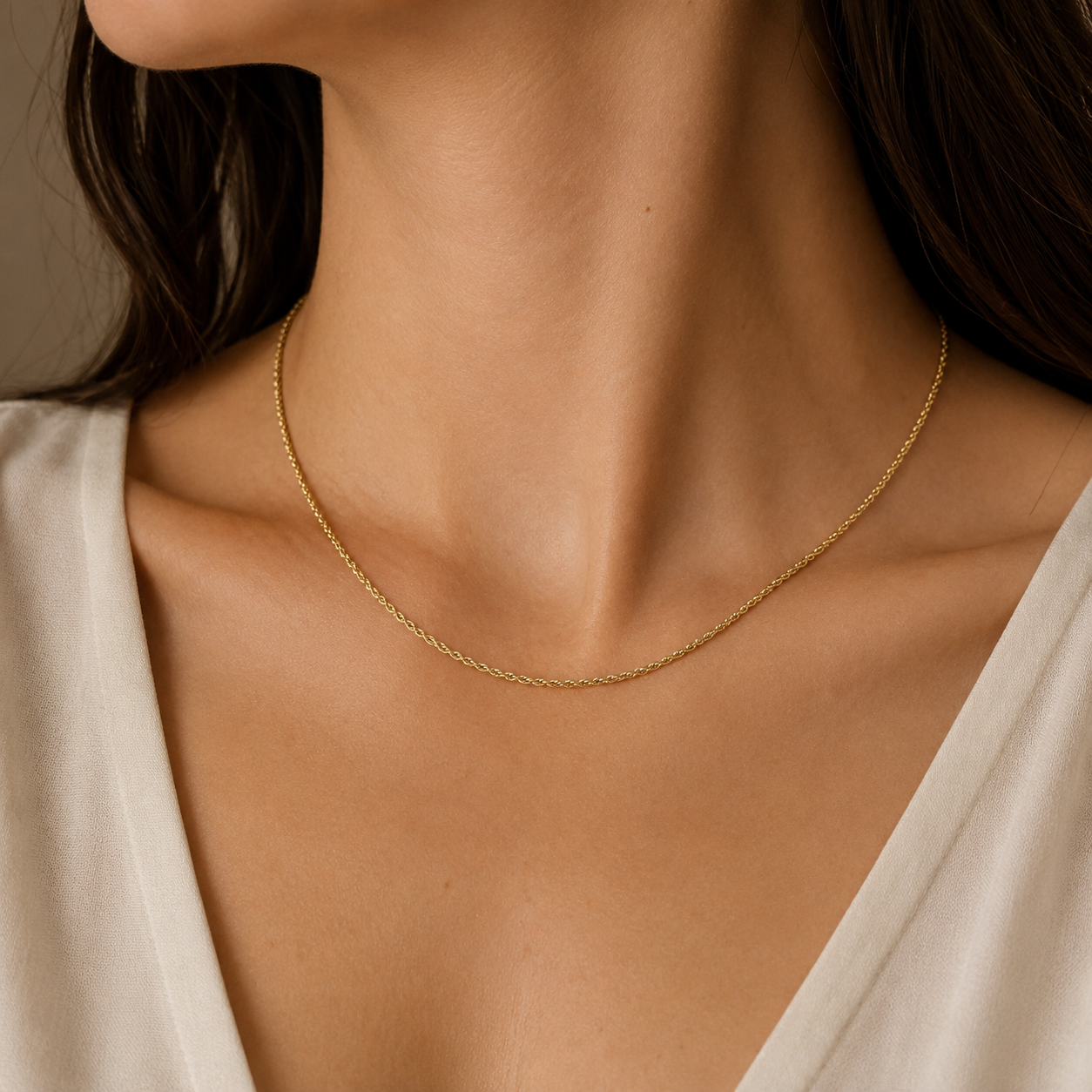 Collana Torchon in Oro Giallo 18k