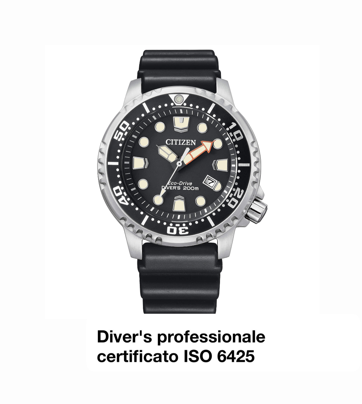 Orologio Citizen Diver’s Eco-Drive 200 mt BN0150-10E