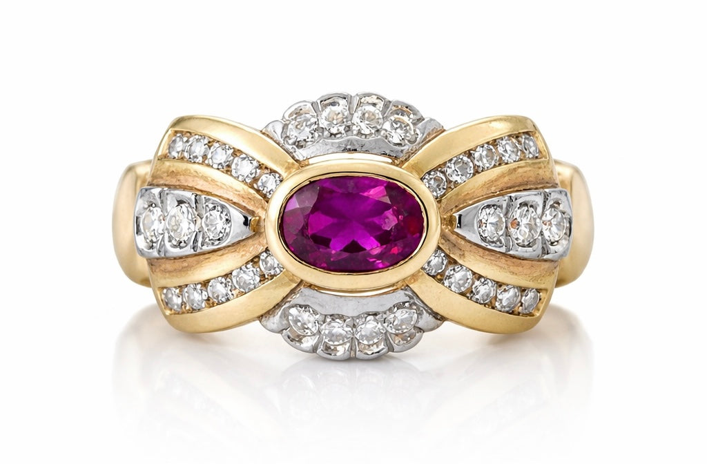 Rinaldi Anello Fascia Rubino A2778