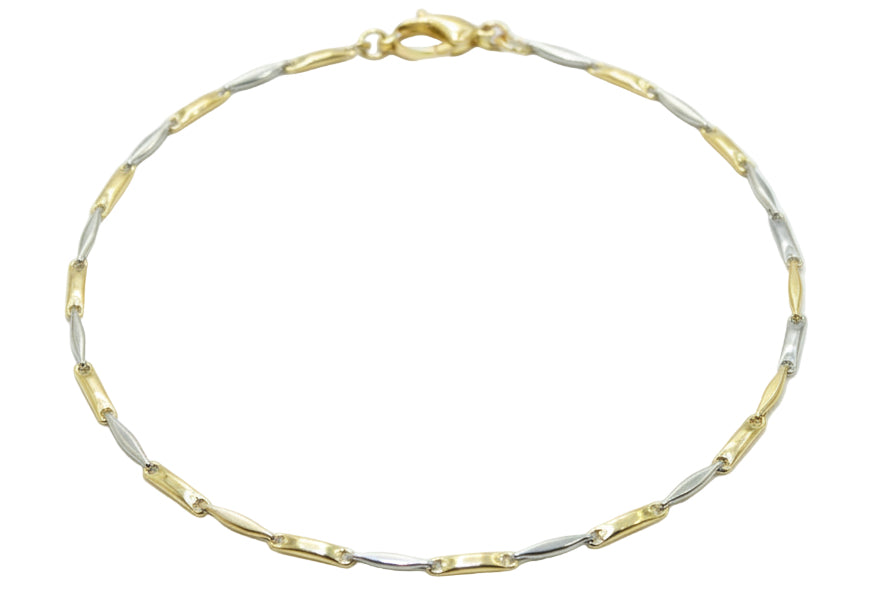 Bracciale Bi-Colore in Oro 18k