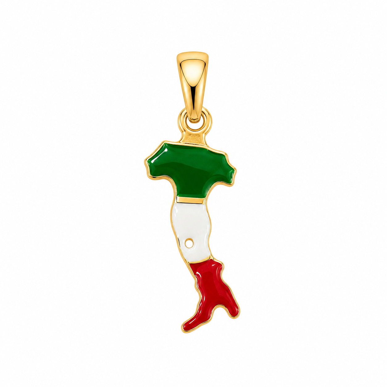 Ciondolo Italia In Oro 18k GRC48
